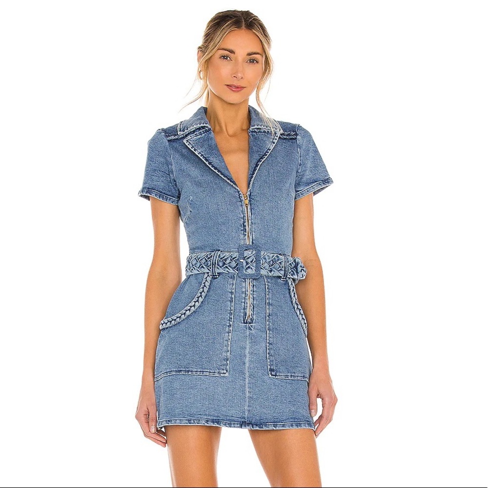 Outlaw Denim Dress - Show Me Your Mumu - Small